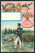 Militari Arma del Genio II Reggimento cartolina MT8594 – fronte