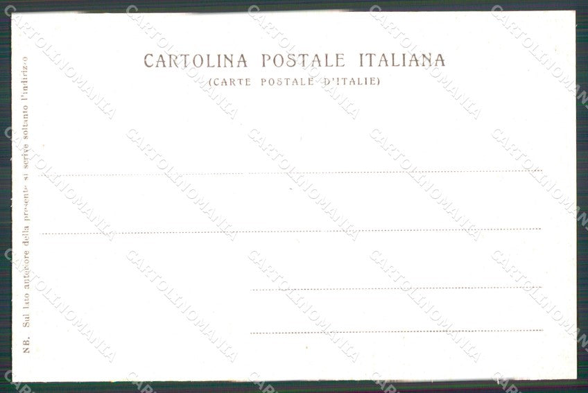 Militari Arma del Genio III Reggimento Sezione Fotografica cartolina MT8597 – retro