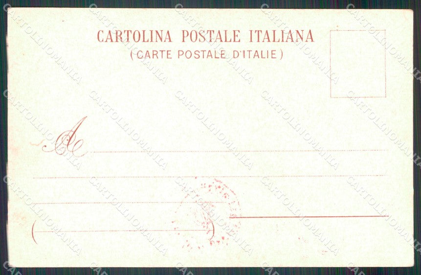 Militari Arma del Genio IV Reggimento Pontieri cartolina MT8604 – retro