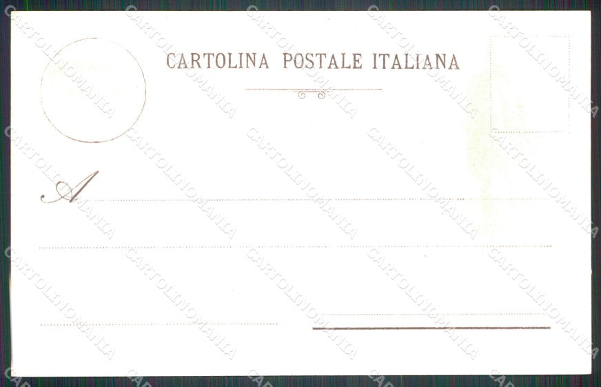 Militari Arma del Genio V Reggimento Minatori Torino Micca cartolina MT8608 – retro