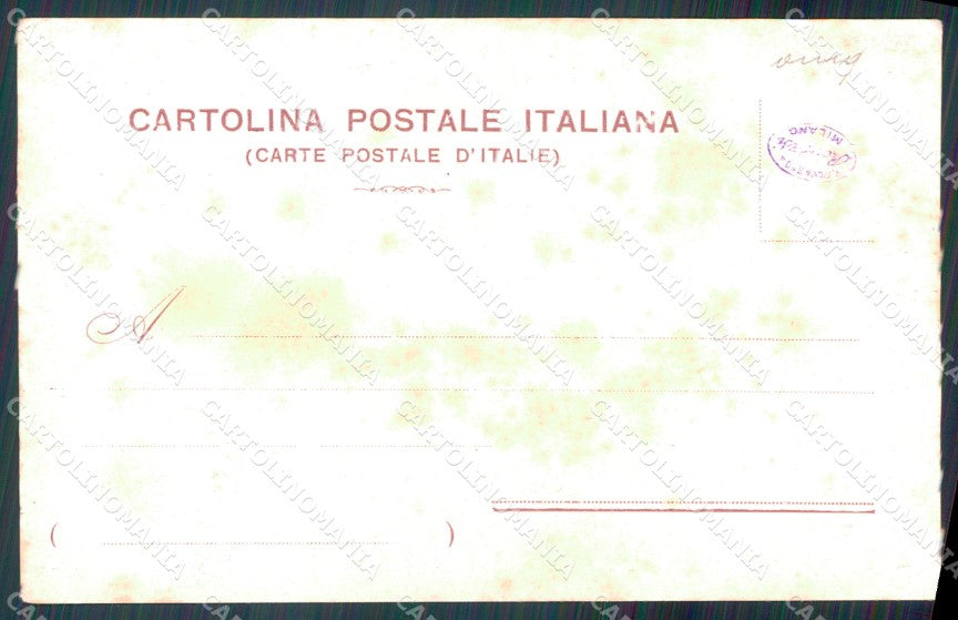 Militari Arma del Genio Ispettorato Generale Roma cartolina MT8625 – retro