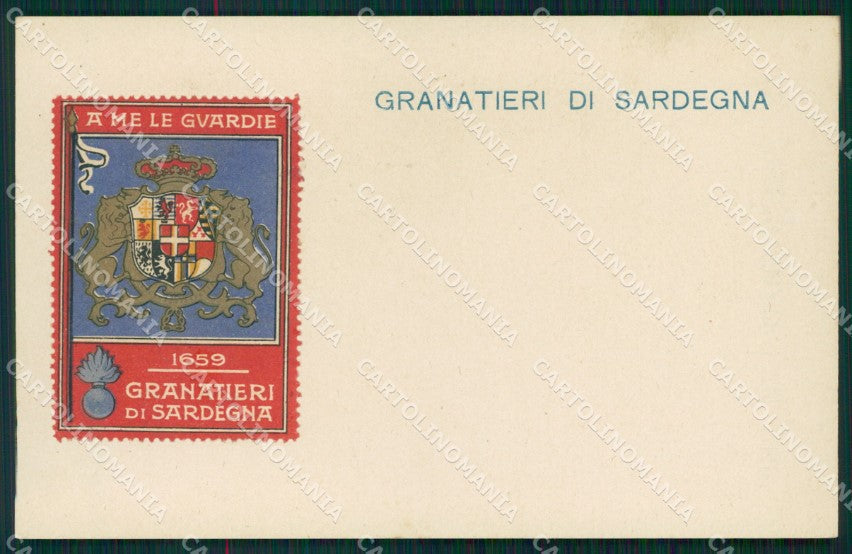 Militari Granatieri Sardegna cartolina MT8628 – fronte