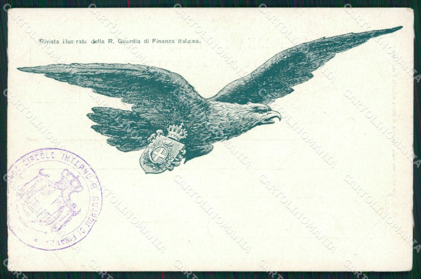 Militari Guardia Finanza GdF cartolina MT8650 – fronte