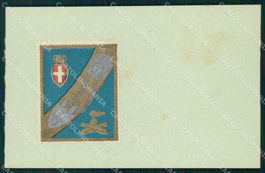 Militari Artiglieria VIII Reggimento cartolina MT8703 – fronte