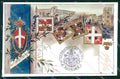 Militari Artiglieria IX Reggimento Pavia cartolina MT8704 – fronte