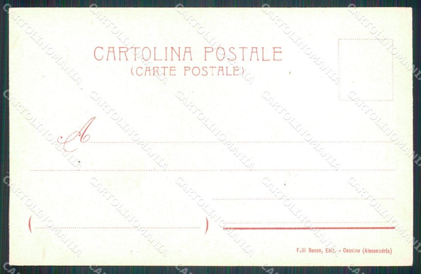 Militari Artiglieria 11 Reggimento Craffonara cartolina MT8719 – retro