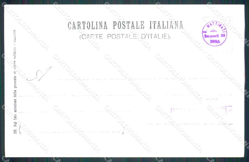 Militari Artiglieria 12º Reggimento Foto cartolina MT8720 – retro
