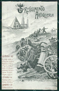 Militari Artiglieria 17 Reggimento Novara cartolina MT8732 – fronte