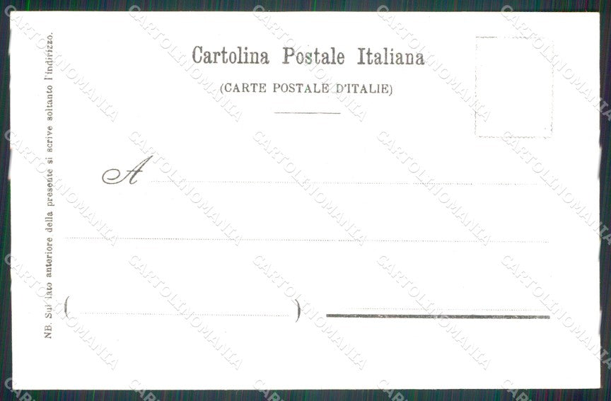 Militari Artiglieria X Brigata Fortezza Roma SCOLLATA cartolina MT8773 – retro