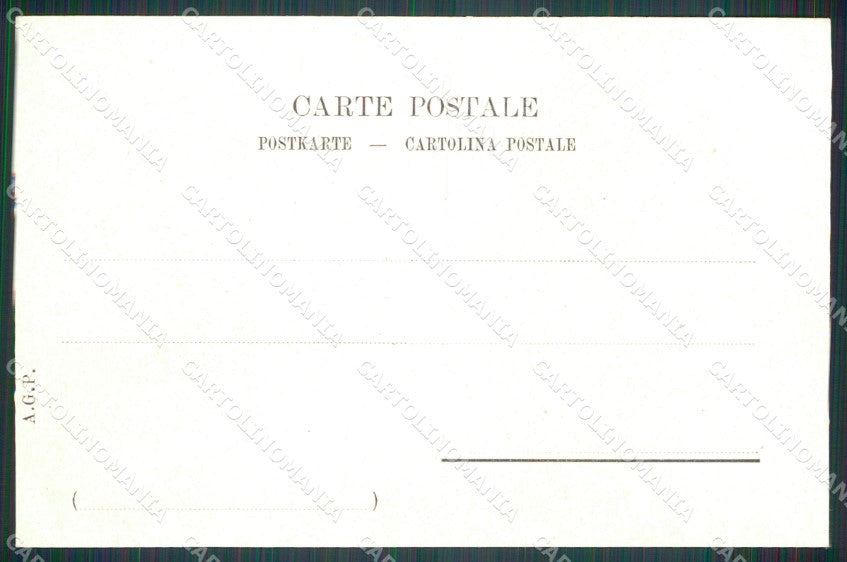 Militari Artiglieria I Reggimento Fortezza cartolina MT8777 – retro