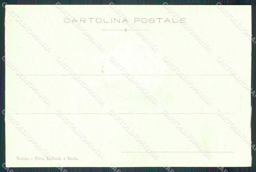 Militari Artiglieria I Reggimento Fortezza Santa Barbara cartolina MT8791 – retro