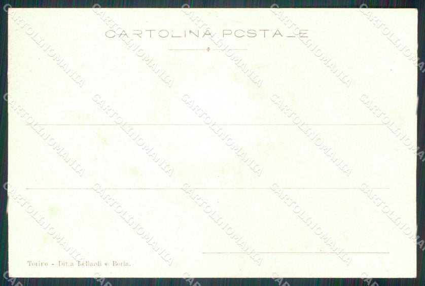 Militari Artiglieria I Reggimento Fortezza Santa Barbara cartolina MT8792 – retro