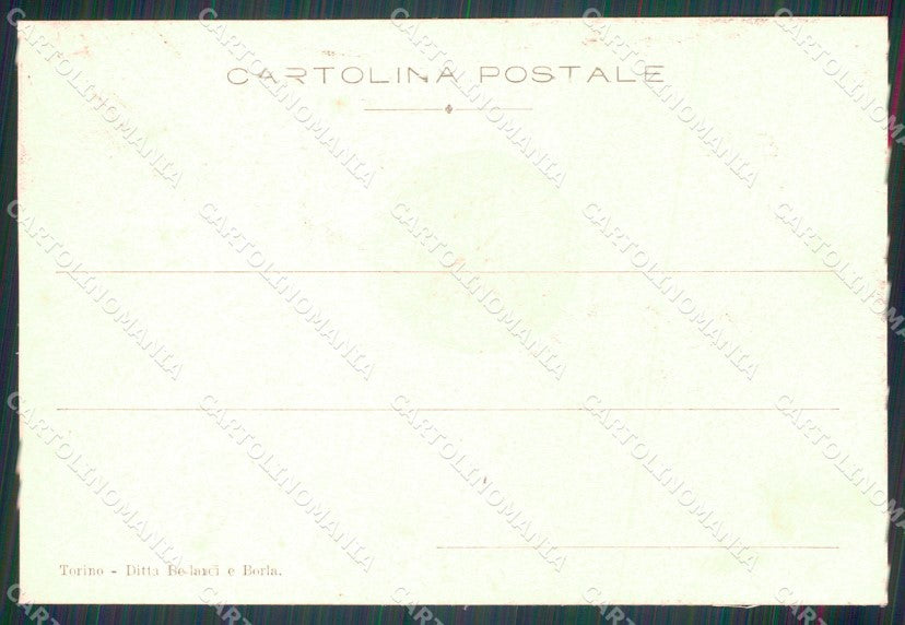 Militari Artiglieria I Reggimento Fortezza Santa Barbara cartolina MT8797 – retro