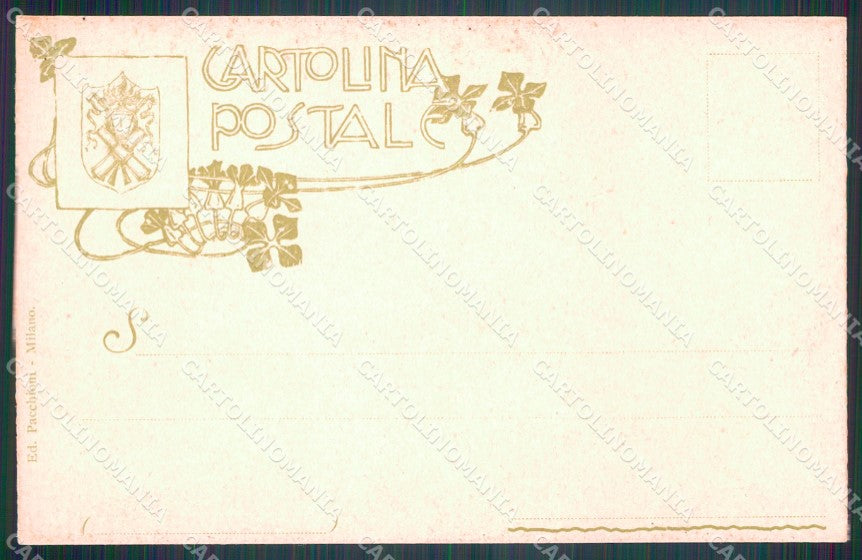 Militari Artiglieria I Reggimento Fortezza cartolina MT8806 – retro