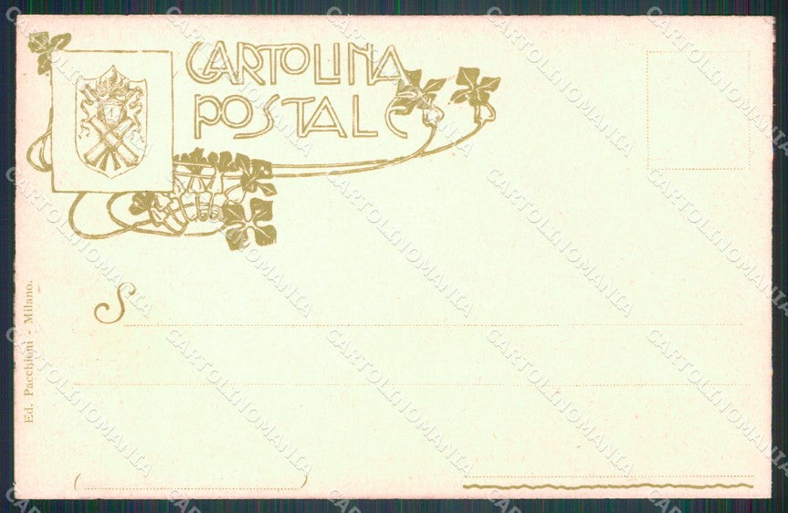 Militari Artiglieria I Reggimento Fortezza cartolina MT8807 – retro