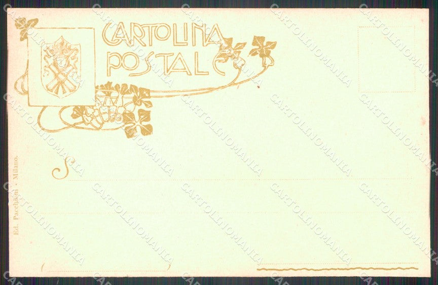 Militari Artiglieria I Reggimento Fortezza cartolina MT8810 – retro
