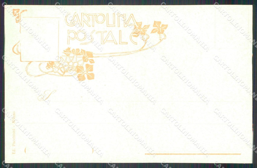 Militari Artiglieria I Reggimento Fortezza cartolina MT8813 – retro