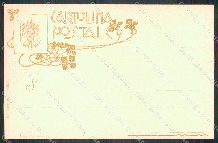 Militari Artiglieria I Reggimento Fortezza cartolina MT8816 – retro