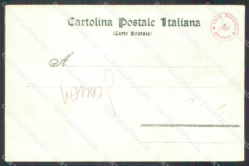Militari Artiglieria I Reggimento Fortezza V Brigata cartolina MT8819 – retro