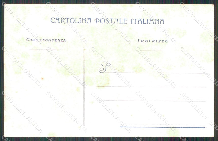 Militari Artiglieria I Reggimento Fortezza cartolina MT8820 – retro