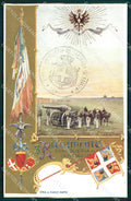 Militari Artiglieria III Reggimento Fortezza Assedio cartolina MT8823 – fronte