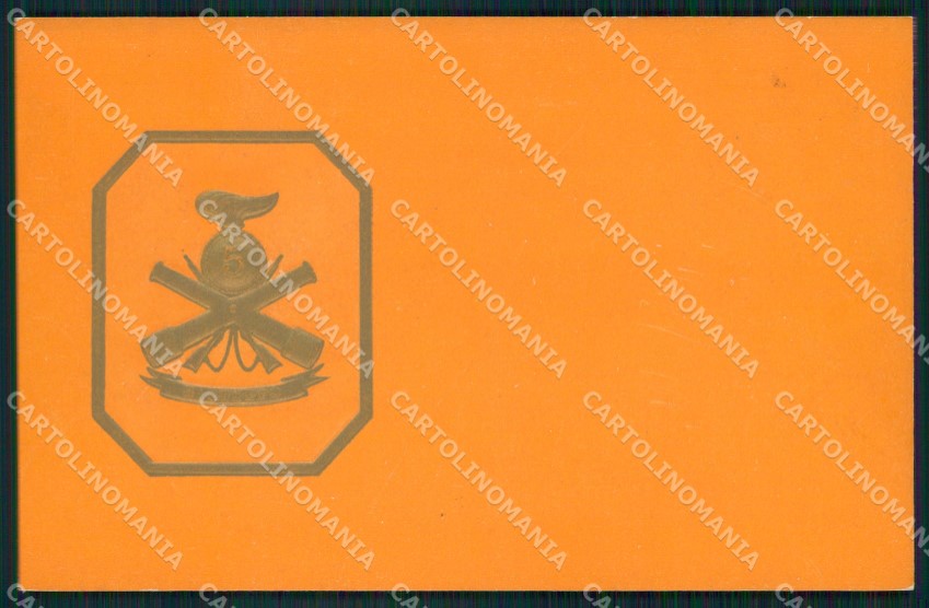 Militari Artiglieria V Reggimento Fortezza III Gruppo cartolina MT8824 – fronte