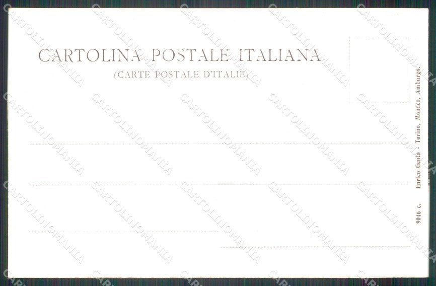 Militari Artiglieria Reggimento da Montagna Genta cartolina MT8831 – retro