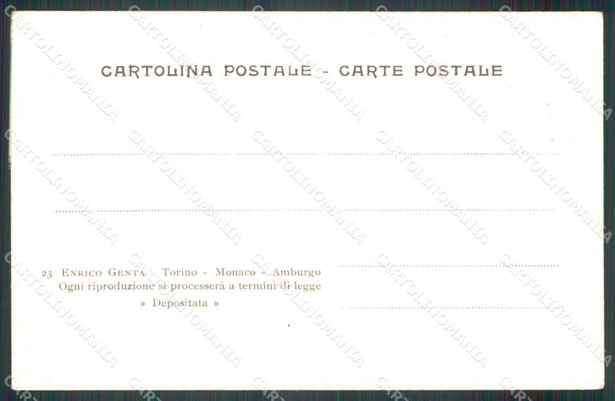 Militari Artiglieria Reggimento da Montagna II Brigata PIEGHINA cartolina MT8832 – retro