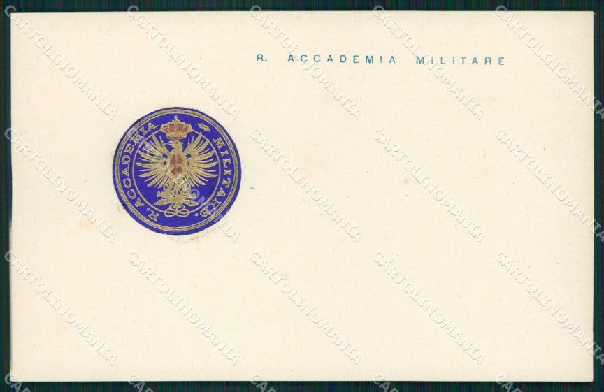 Militari Regia Accademia Militare cartolina MT8856 – fronte