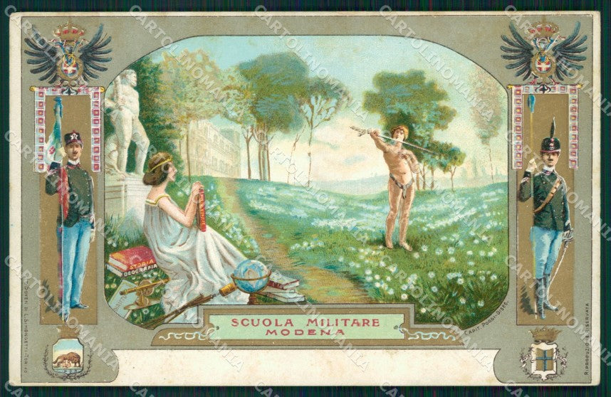 Militari Accademia Modena cartolina MT8865 – fronte