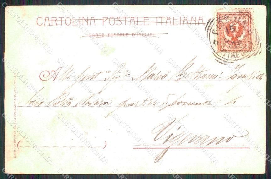 Militari 77 Reggimento Fanteria VII Granatieri cartolina MT8884 – retro