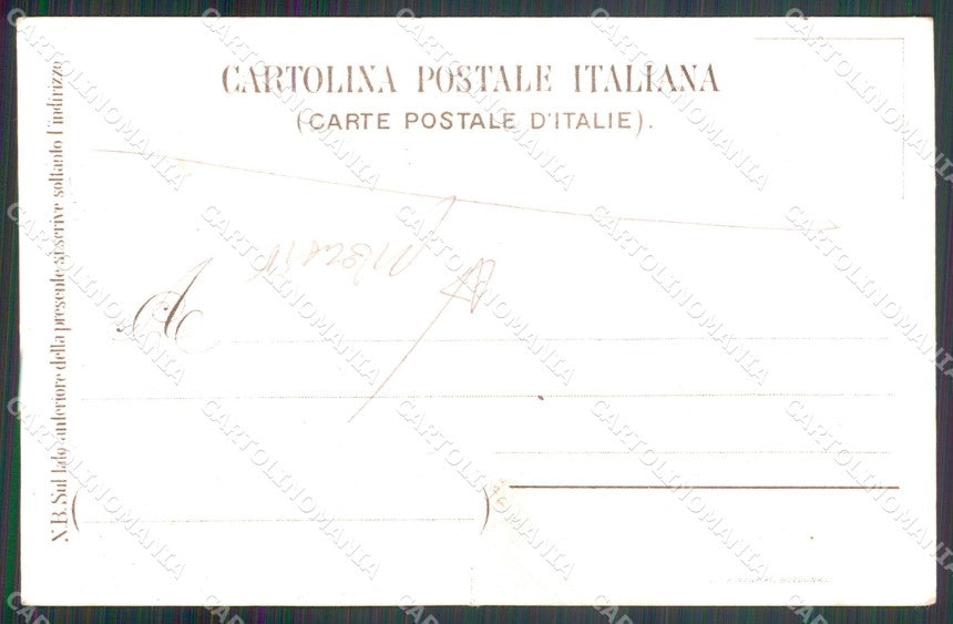 Militari 89 Reggimento Fanteria PIEGA cartolina MT8911 – retro