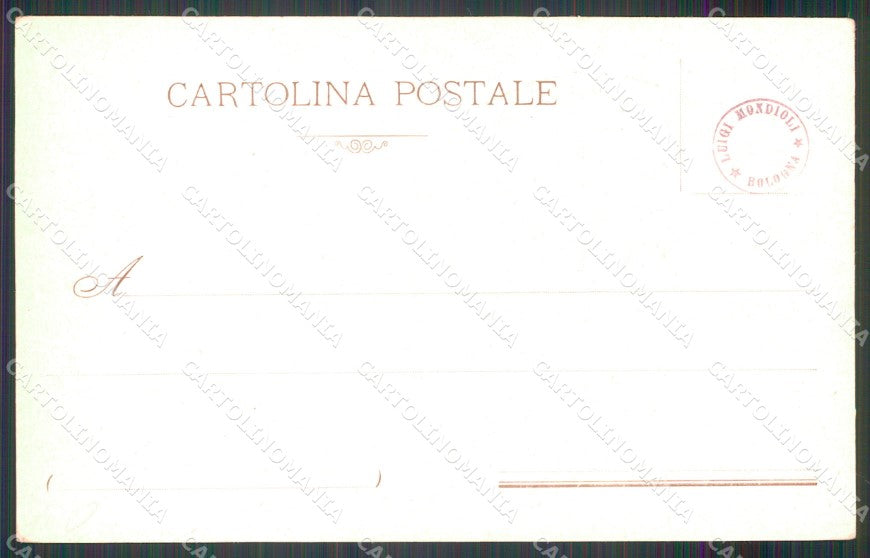 Militari 94 Reggimento Fanteria Brigata Messina Bandiera cartolina MT8931 – retro