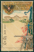 Militari Scuola Applicazione Fanteria ABRASA cartolina MT8935 – fronte