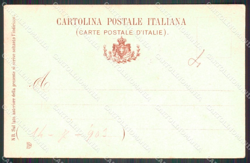 Militari Scuola Centrale di Tiro di Fanteria cartolina MT8936 – retro