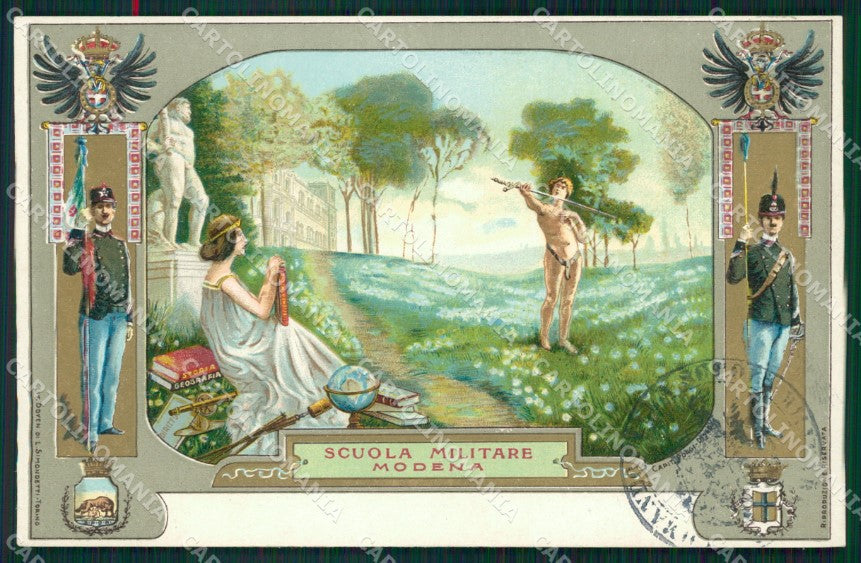 Militari Scuola Accademia Militare di Modena cartolina MT8943 – fronte