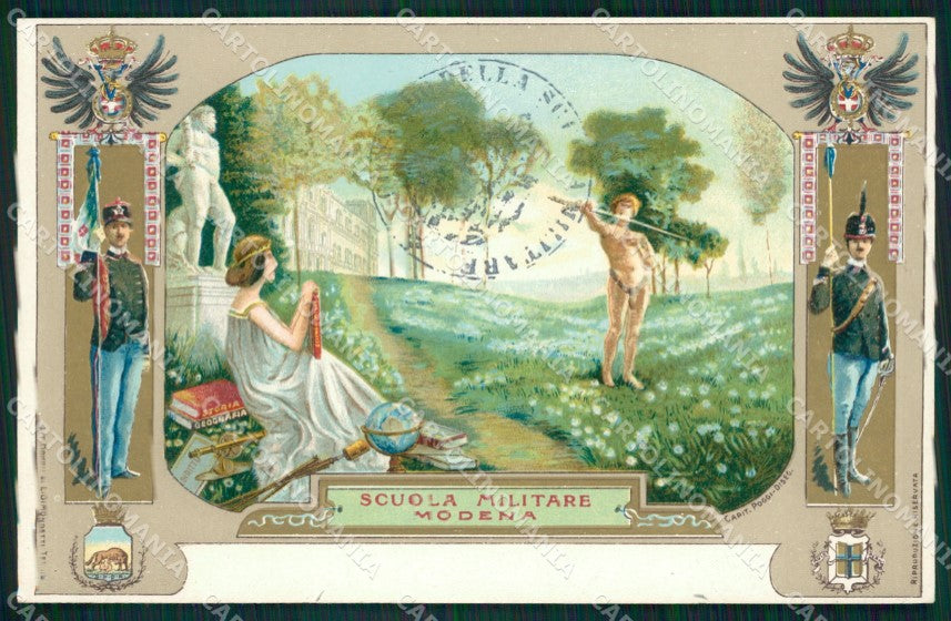 Militari Scuola Accademia Militare di Modena cartolina MT8944 – fronte