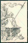 Militari Scuola Magistrale Militare di Scherma Fencing SCOLLATA cartolina MT8957 – fronte