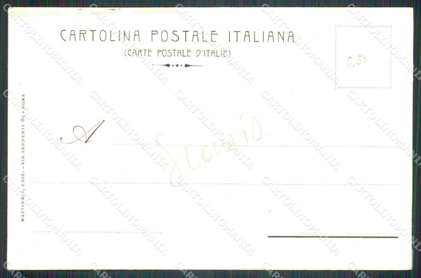 Militari Scuola Magistrale Militare di Scherma Fencing SCOLLATA cartolina MT8957 – retro
