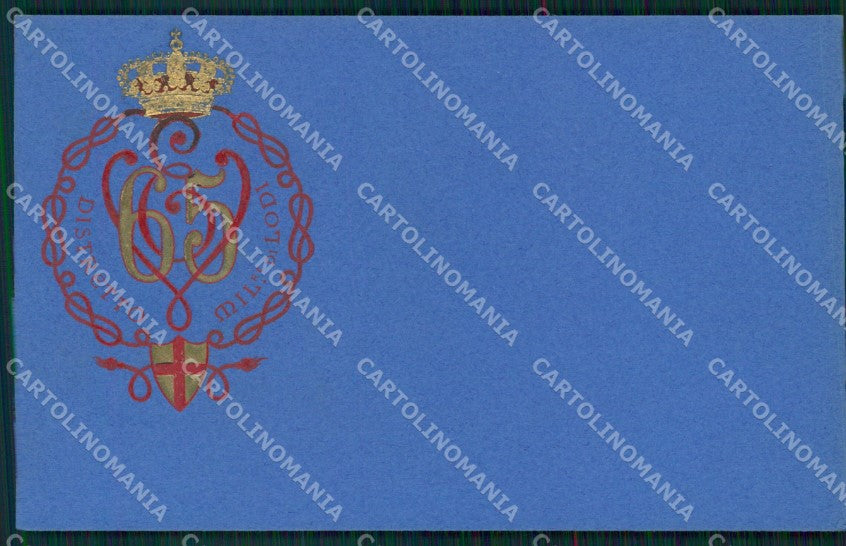 Militari 65 Distretto Militare Lodi cartolina MT9019 – fronte