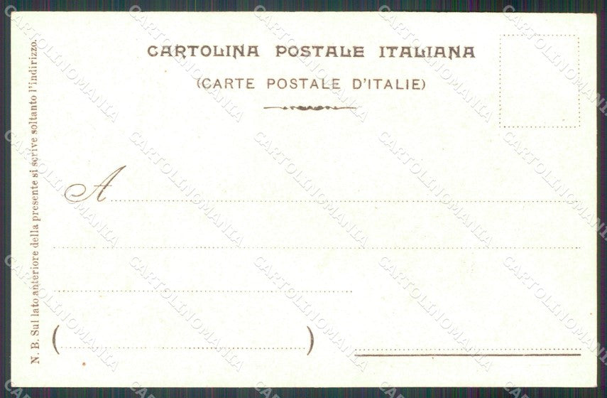 Militari Distretto Militare Firenze cartolina MT9025 – retro