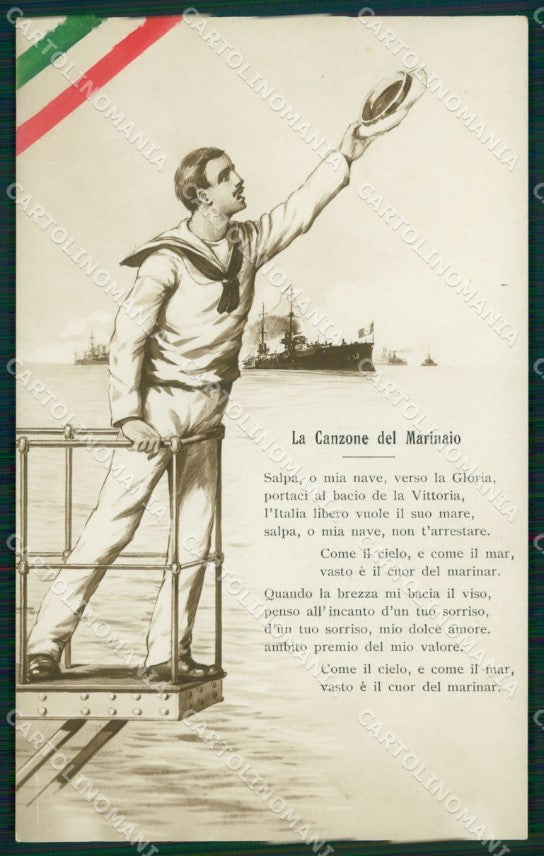 Militari Regia Marina Marinaio Alterocca 6227 Foto cartolina MT9077 – fronte