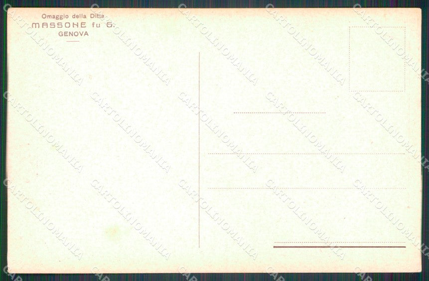 Militari Properzi De Rio cartolina MT9086 – retro