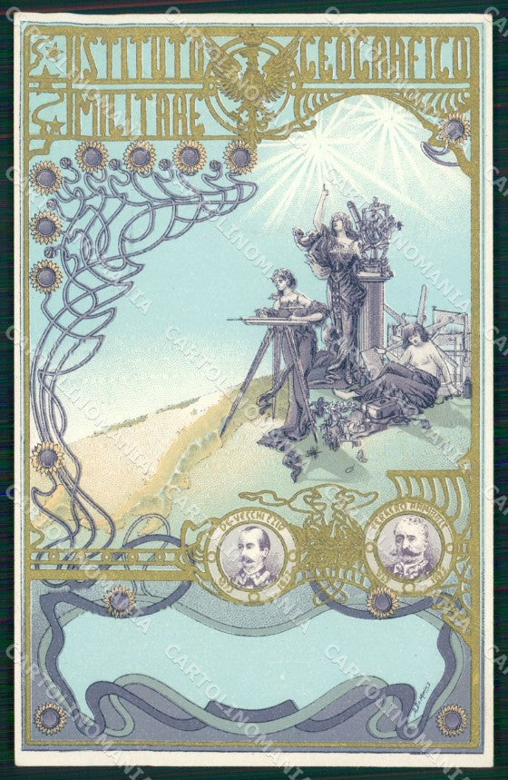 Militari Igm Istituto Geografico Militare cartolina MT9104 – fronte