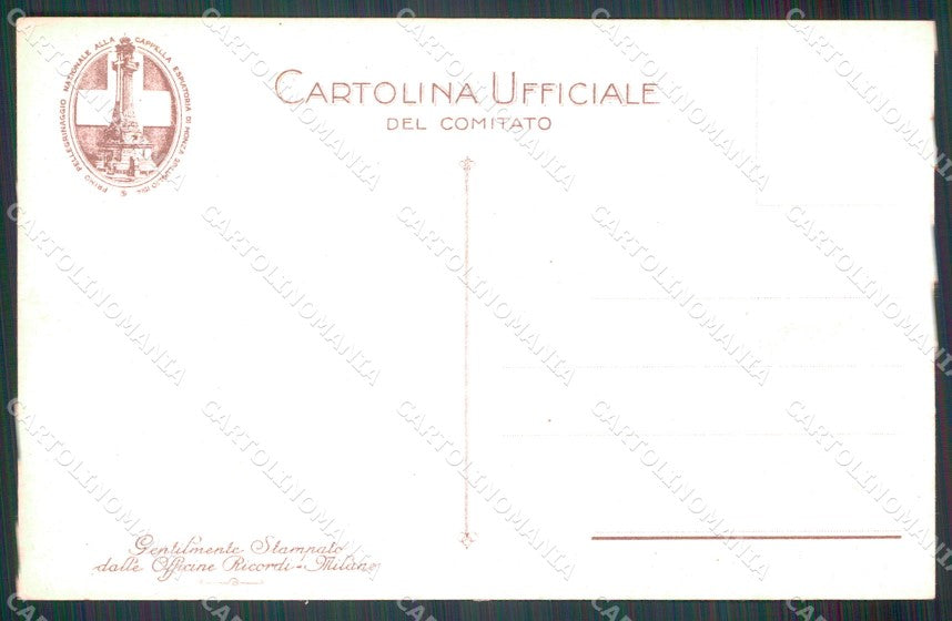 Savoia Commemorativa Umberto I cartolina MT9122 – retro