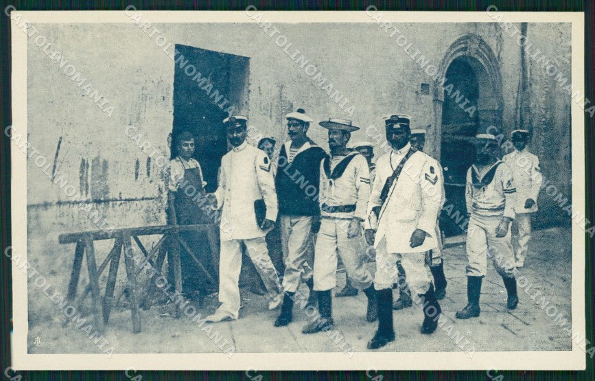 Militari Marina Militare Ronda dell'Intesa cartolina MT9182 – fronte