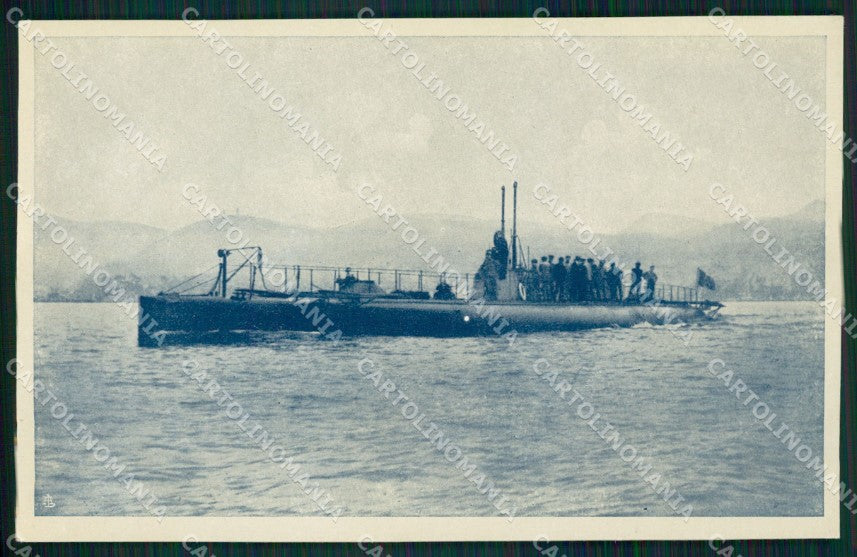 Militari Marina Militare Sommergibile Foca cartolina MT9192 – fronte
