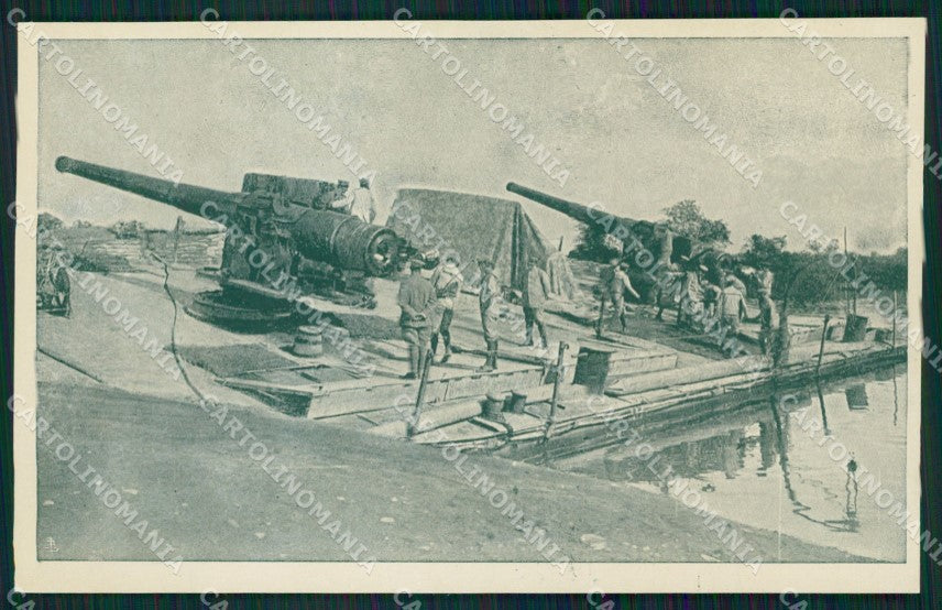 Militari Marina Militare Batteria Mobile Grosso Calibro cartolina MT9193 – fronte