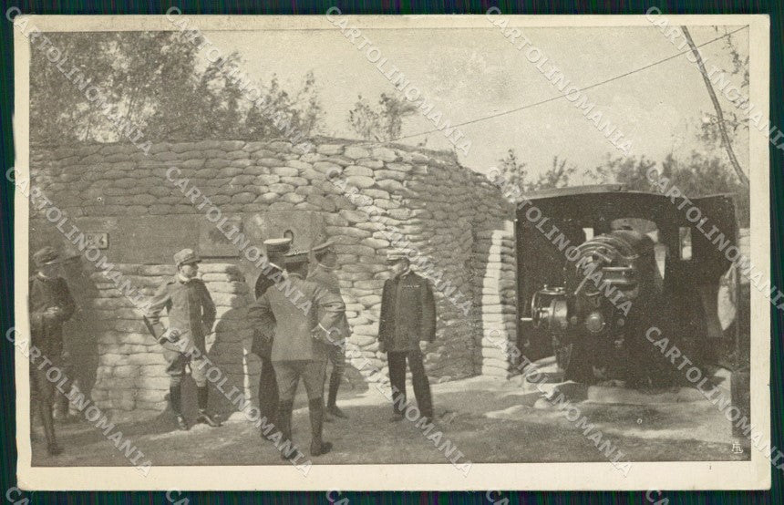 Militari Marina Militare Batteria sul Fronte cartolina MT9194 – fronte