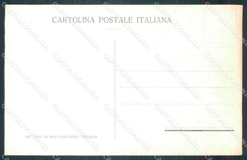 Militari Savoia Comemmorativa Propaganda WWI cartolina MT9207 – retro
